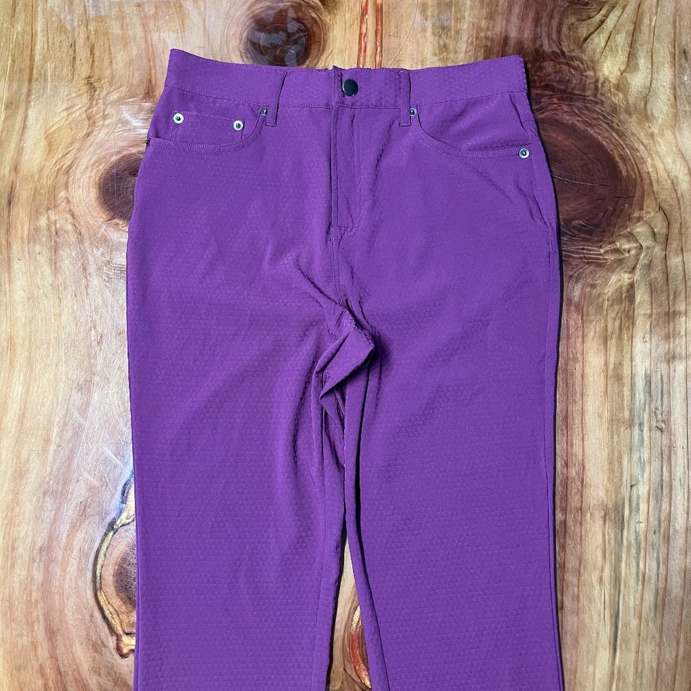 Oiselle Purple Roga Performance Jeans